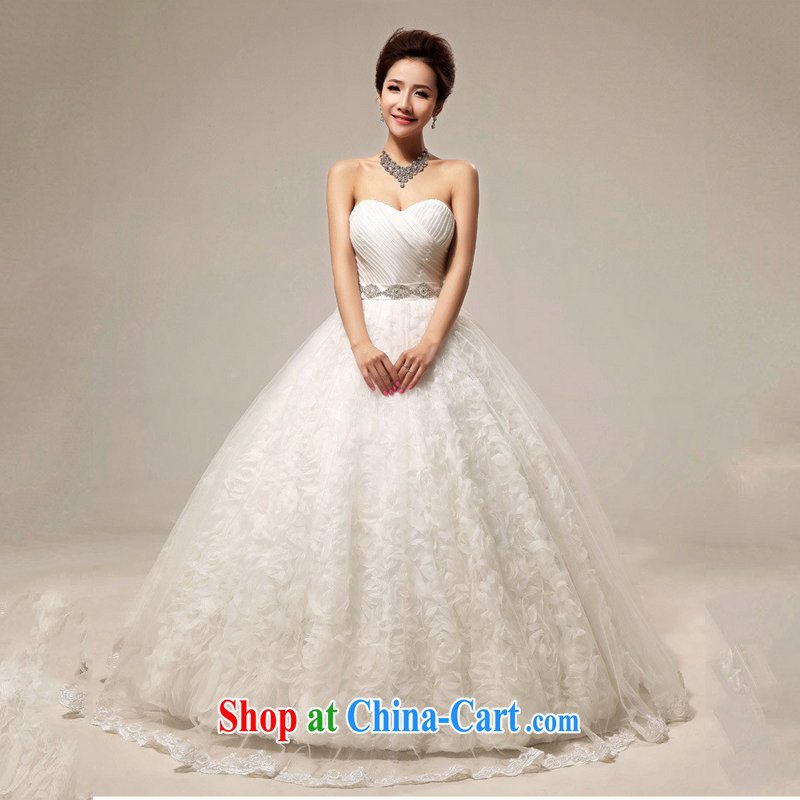 Optimize Philip Wong Yu-hong summer 2015 Korean sweet shaggy wedding dresses package shoulder lace with wedding XS 7105 m White S, optimize, and shopping on the Internet