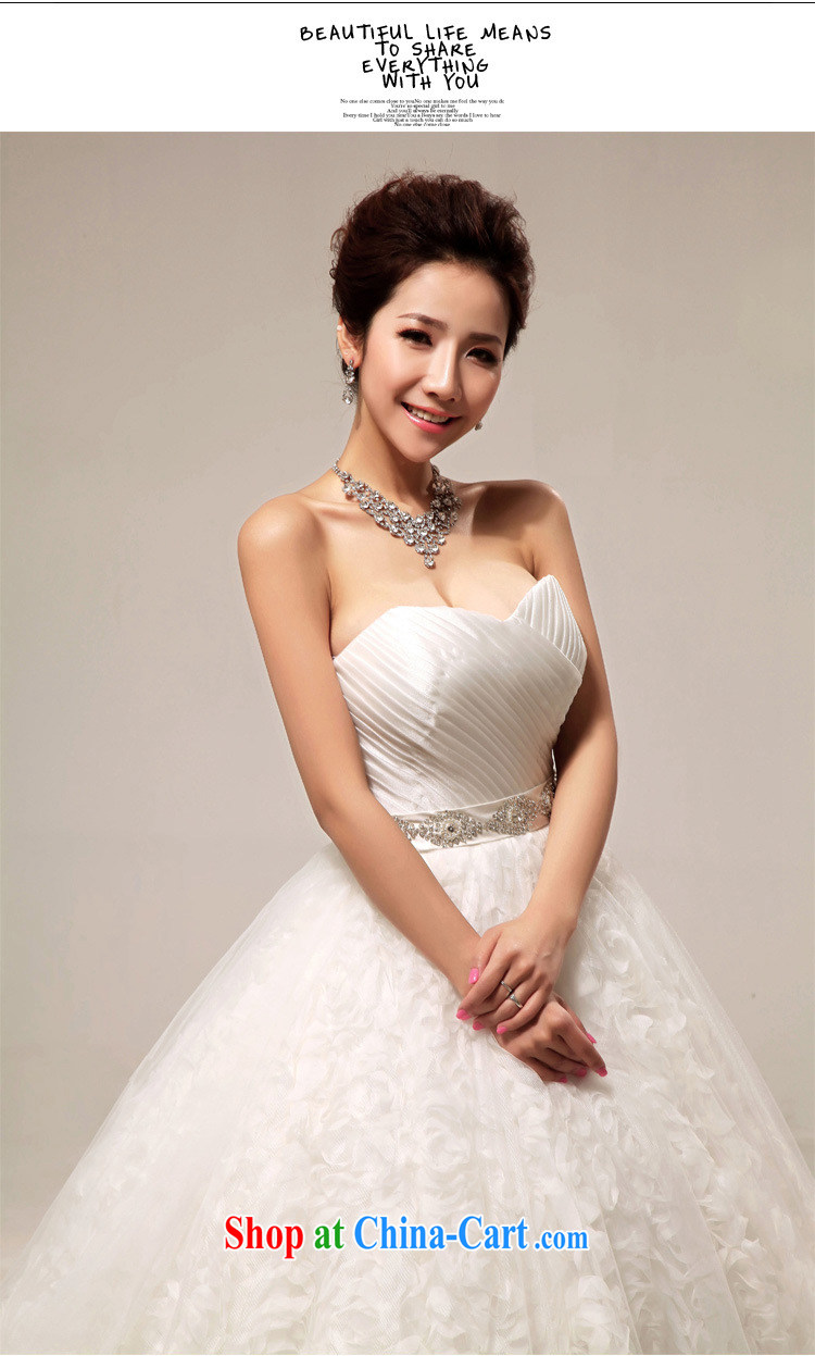 Optimize-summer 2015 Korean sweet shaggy wedding dresses package shoulder lace with wedding XS 7105 m White S pictures, price, brand platters! Elections are good character, the national distribution, so why buy now enjoy more preferential! Health