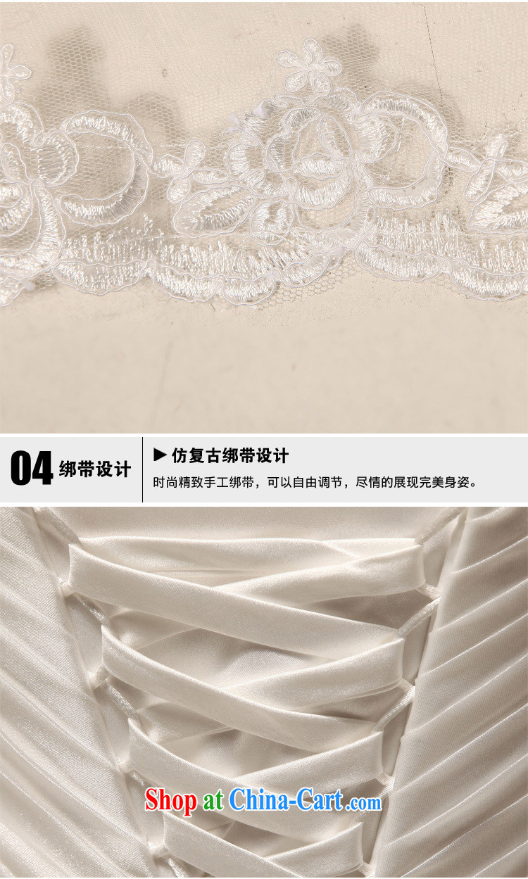 Optimize-summer 2015 Korean sweet shaggy wedding dresses package shoulder lace with wedding XS 7105 m White S pictures, price, brand platters! Elections are good character, the national distribution, so why buy now enjoy more preferential! Health