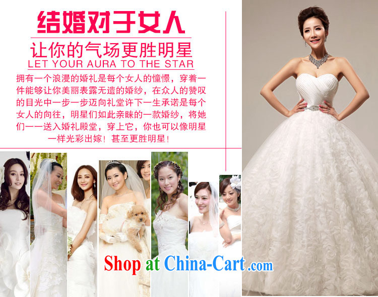 Optimize-summer 2015 Korean sweet shaggy wedding dresses package shoulder lace with wedding XS 7105 m White S pictures, price, brand platters! Elections are good character, the national distribution, so why buy now enjoy more preferential! Health