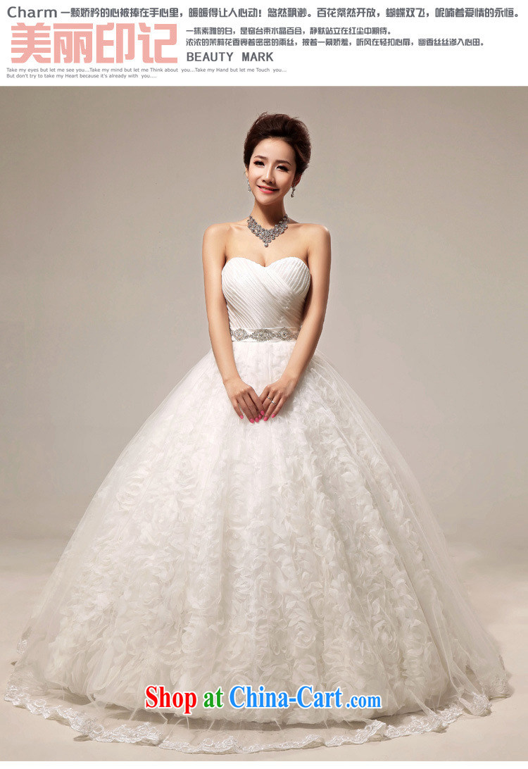 Optimize-summer 2015 Korean sweet shaggy wedding dresses package shoulder lace with wedding XS 7105 m White S pictures, price, brand platters! Elections are good character, the national distribution, so why buy now enjoy more preferential! Health