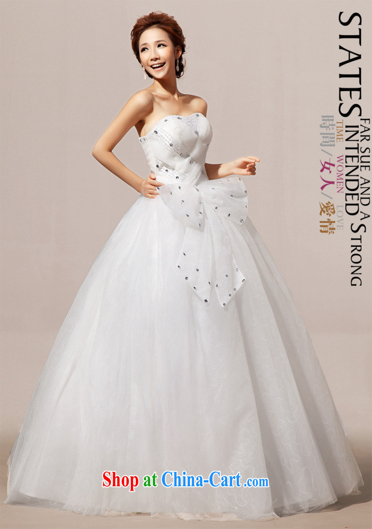 Optimize Hung-wedding dresses 2014 parquet drill Korean sweet Princess with bare chest spring wedding XS 7075 m White S pictures, price, brand platters! Elections are good character, the national distribution, so why buy now enjoy more preferential! Health