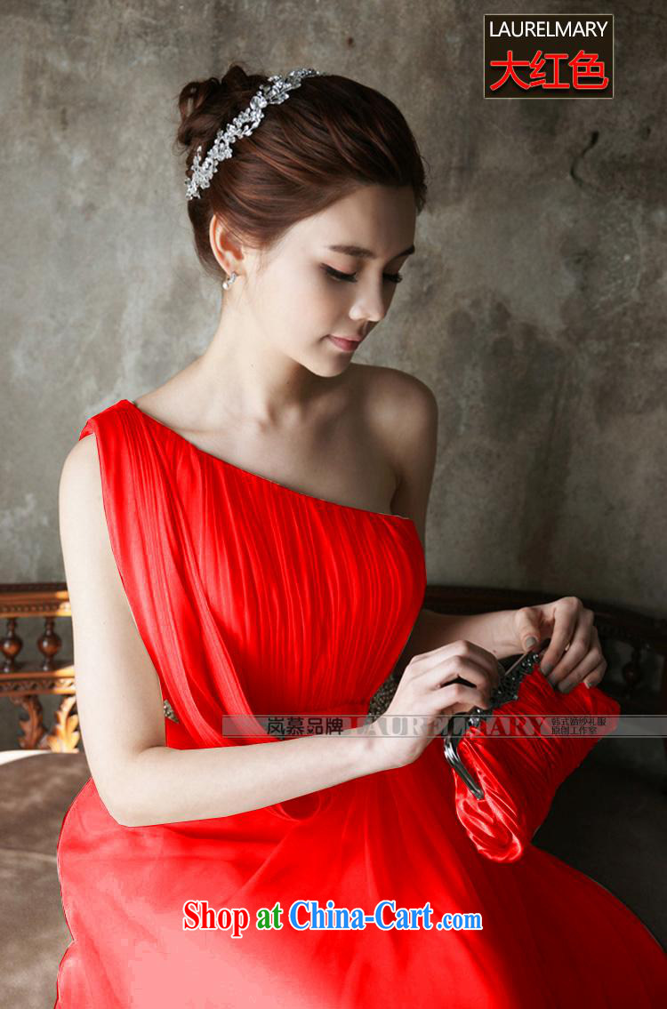 LAURELMARY sponsors the 2015 new Korean style, shoulder-length, dress uniform toast dress annual figure color and style Custom size (please contact Customer Service) pictures, price, brand platters! Elections are good character, the national distribution, so why buy now enjoy more preferential! Health