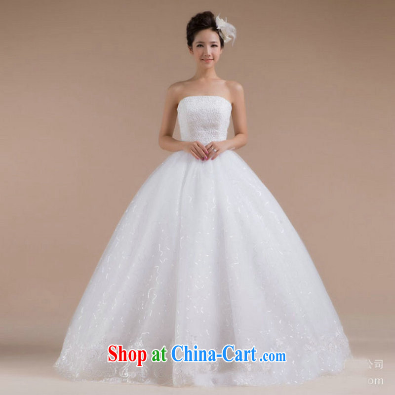 Optimize video 2015 new sense of bare chest luxury video thin bridal wedding with tail wedding XS 7084 white S, optimize, and shopping on the Internet