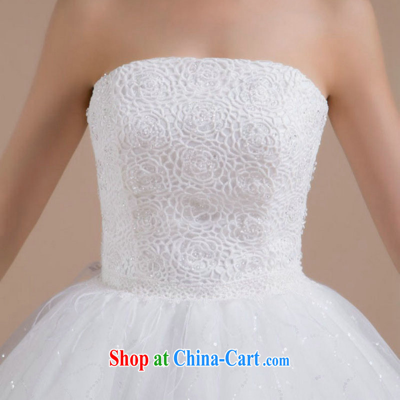 Optimize video 2015 new sense of bare chest luxury video thin bridal wedding with tail wedding XS 7084 white S, optimize, and shopping on the Internet