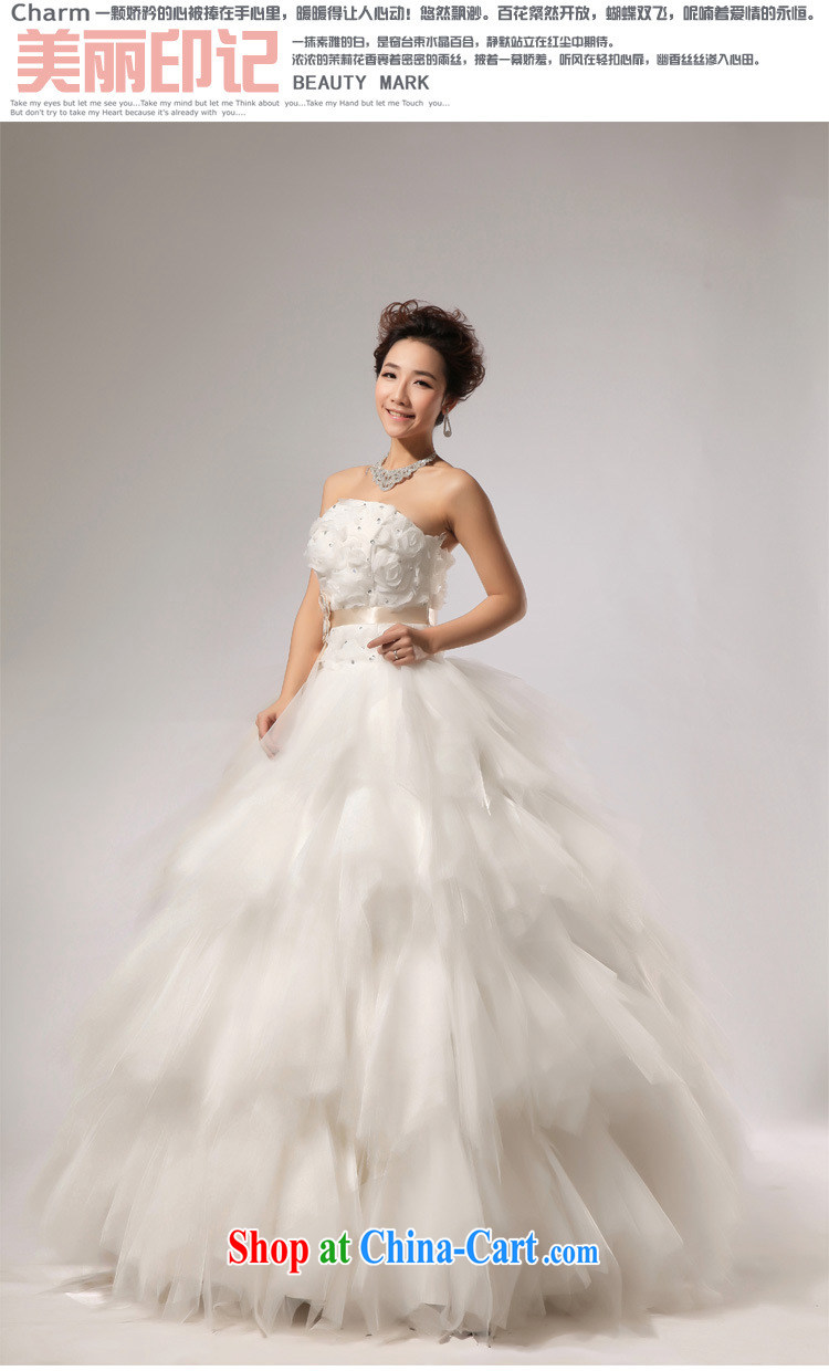 Optimize Hung-wedding dresses new 2014 spring and summer fashion marriages Korean wiped his chest strap with wood drill large code female XS 7087 m White XXL pictures, price, brand platters! Elections are good character, the national distribution, so why buy now enjoy more preferential! Health