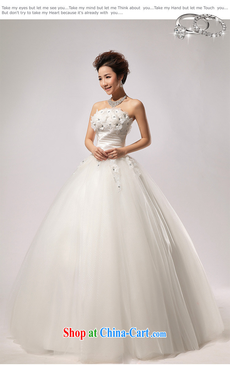 Optimize video 2014 new spring Korean Beauty graphics thin smears chest wedding dresses with straps to align paragraph 7102 XS white XXL pictures, price, brand platters! Elections are good character, the national distribution, so why buy now enjoy more preferential! Health