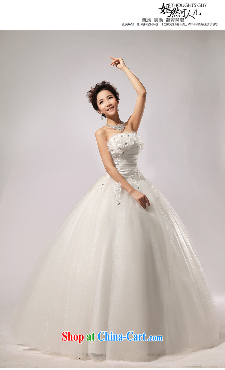 Optimize video 2014 new spring Korean Beauty graphics thin smears chest wedding dresses with straps to align paragraph 7102 XS white XXL pictures, price, brand platters! Elections are good character, the national distribution, so why buy now enjoy more preferential! Health