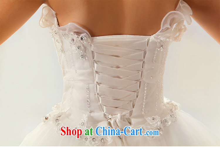 Optimize video wedding dresses new 2014 summer Korean bridal white beauty with parquet drill wiped her chest XS 7091 M white XXL pictures, price, brand platters! Elections are good character, the national distribution, so why buy now enjoy more preferential! Health