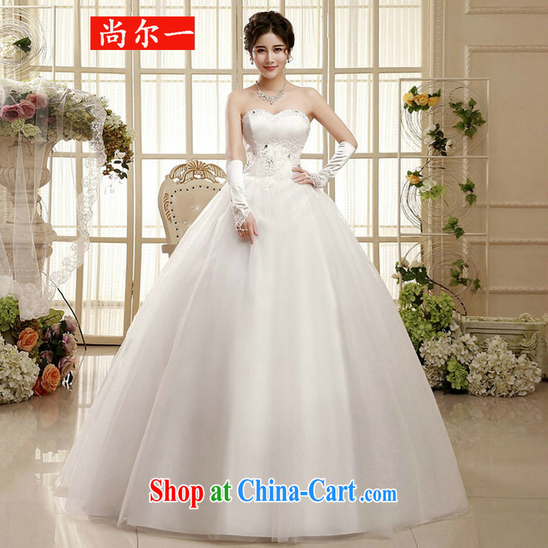 Optimize video 2015 new wedding dresses wiped his chest to new marriages graphics thin Princess shaggy skirts XS 7098 photo color XXL