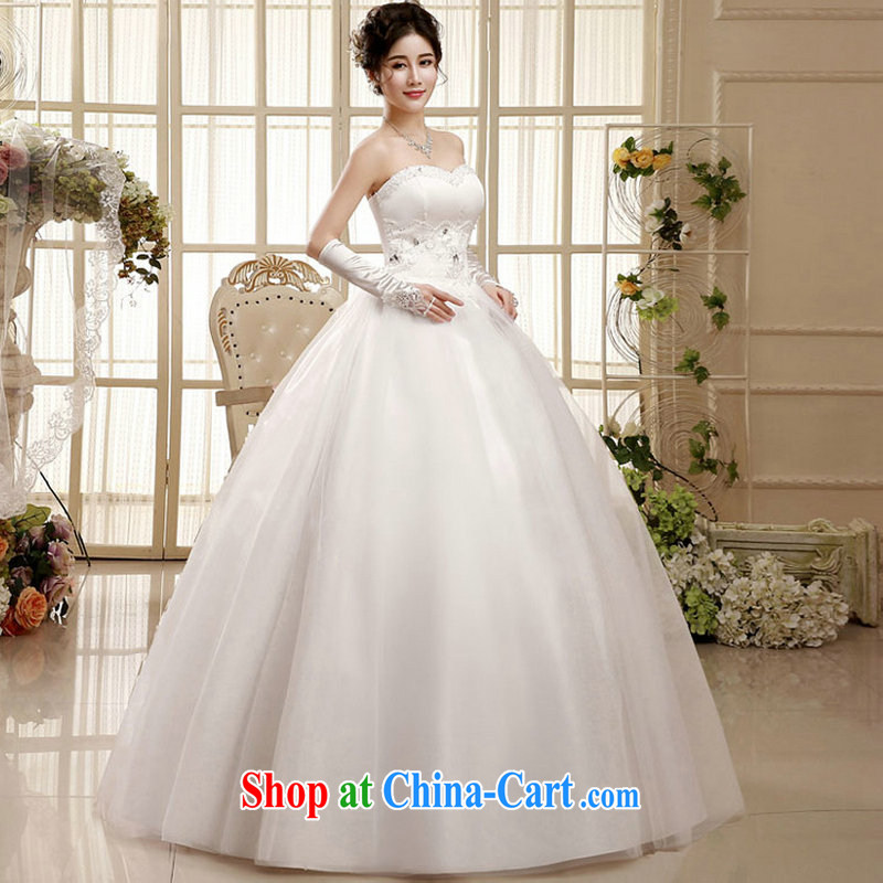 Optimize video 2015 new wedding dresses wiped his chest to new marriages graphics thin Princess shaggy skirts XS 7098 photo color XXL, optimize, and shopping on the Internet