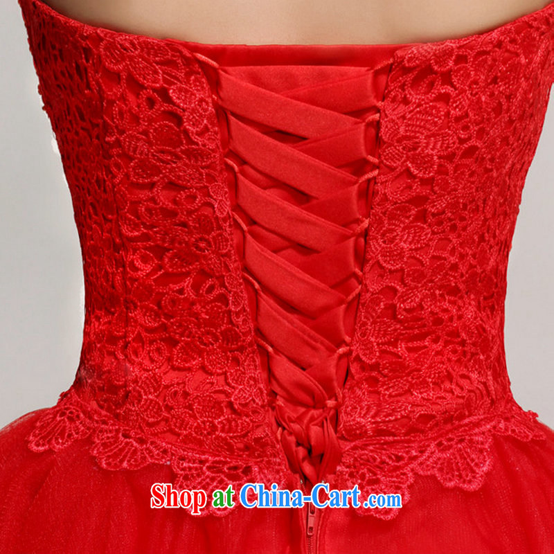 Optimize Hung-New-language also empty pattern, decorated with exposed back and elegant sense of small dress XS 7136 red XXL, optimize, and shopping on the Internet