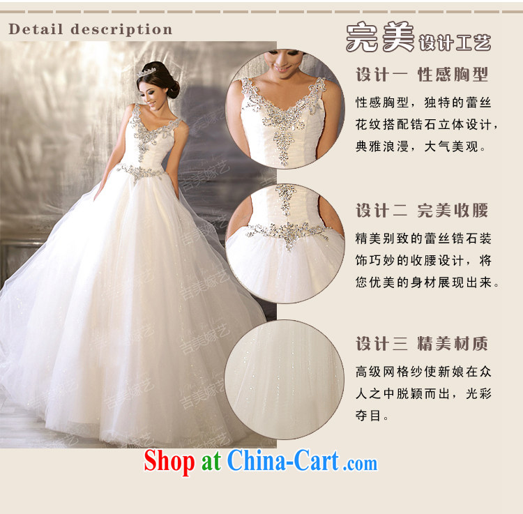 Vladimir Putin, and the wedding dresses Jimmy married arts 2015 new strap with Korean shoulders Wedding Video thin with 6002 bridal wedding ivory standard XXXL pictures, price, brand platters! Elections are good character, the national distribution, so why buy now enjoy more preferential! Health