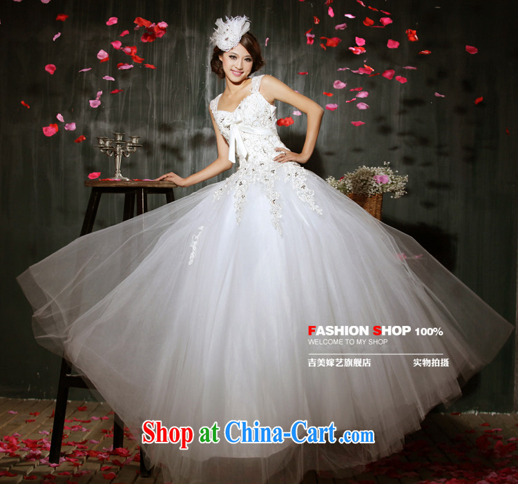Vladimir Putin, and the wedding dresses Jimmy married arts 2015 new shoulders Korean shaggy dress with HS 604 bridal wedding ivory XXXL pictures, price, brand platters! Elections are good character, the national distribution, so why buy now enjoy more preferential! Health