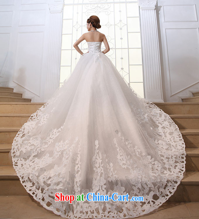 There is a bride spring 2015 new Korean Korean style elegant Korean sweet Princess tail wedding dresses White made pictures, price, brand platters! Elections are good character, the national distribution, so why buy now enjoy more preferential! Health