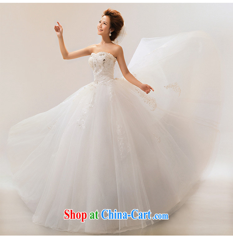 Optimize video stylish new erase chest Luxury Water drilling, with wedding Princess Korean wedding dresses video thin graphics high XS 7166 M white S pictures, price, brand platters! Elections are good character, the national distribution, so why buy now enjoy more preferential! Health
