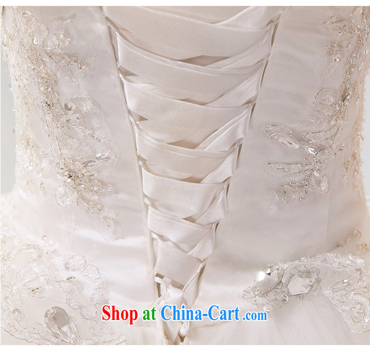 Optimize video stylish new erase chest Luxury Water drilling, with wedding Princess Korean wedding dresses video thin graphics high XS 7166 M white S pictures, price, brand platters! Elections are good character, the national distribution, so why buy now enjoy more preferential! Health