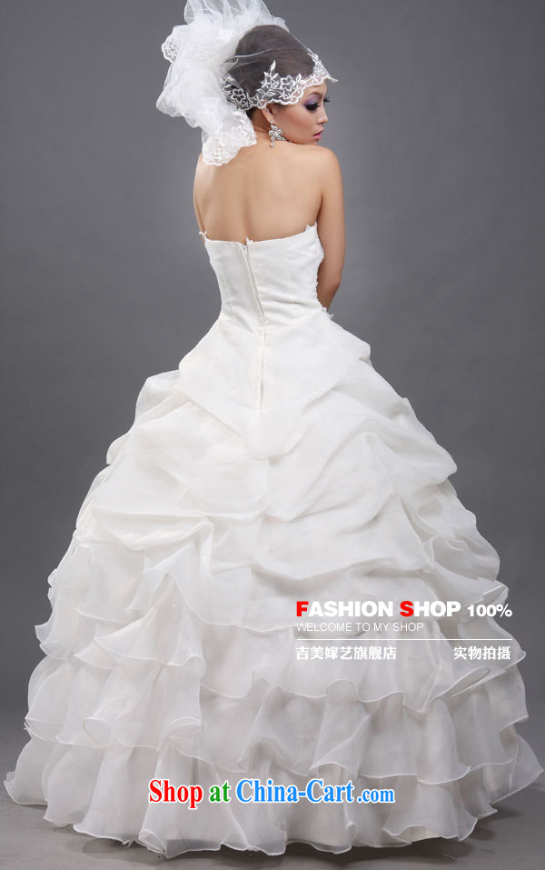 Vladimir Putin, and the wedding dresses, marry us performing arts 2013 new erase chest Korean shaggy dress with HS 102 bridal wedding ivory M pictures, price, brand platters! Elections are good character, the national distribution, so why buy now enjoy more preferential! Health