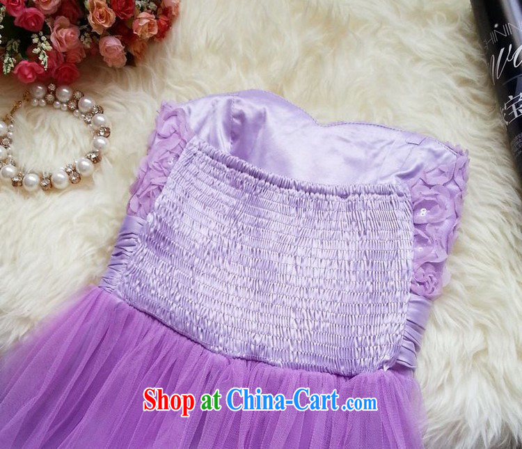 The heartrending wrapped chest-waist bare chest small dress 2015 Korean version of the new, female short marriage banquet bridal wedding toast the shaggy skirts 4792 red XL pictures, price, brand platters! Elections are good character, the national distribution, so why buy now enjoy more preferential! Health