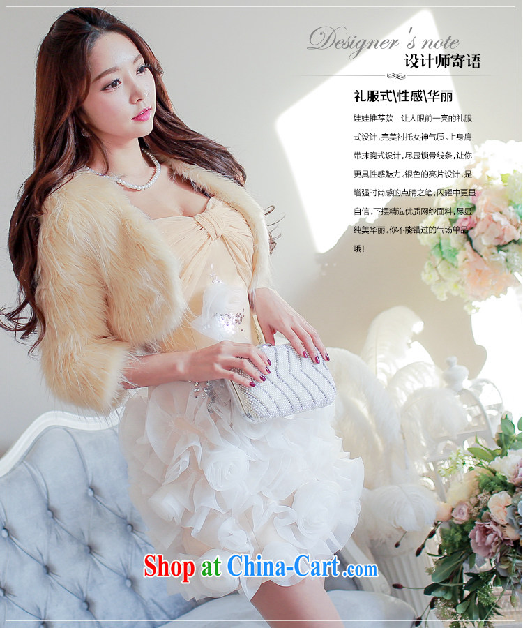 Evening Dress pink large doll winter beige, stereo with flowers dress dress S 39 ZJ beige XL pictures, price, brand platters! Elections are good character, the national distribution, so why buy now enjoy more preferential! Health