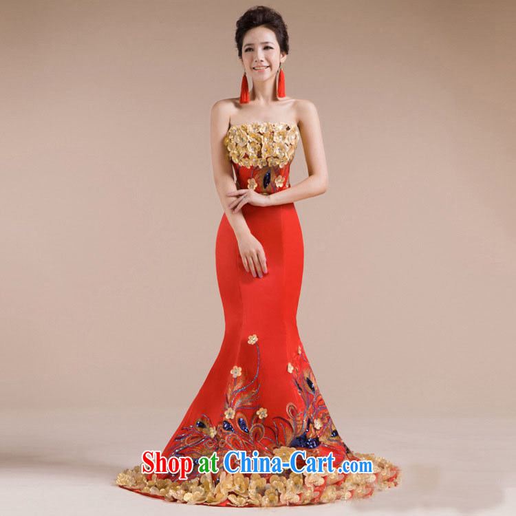 It is also optimized their swords into plowshares new multi-dimensional flowers beautiful Phoenix embroidered luxury and elegant evening dress XS 7142 red XXL pictures, price, brand platters! Elections are good character, the national distribution, so why buy now enjoy more preferential! Health