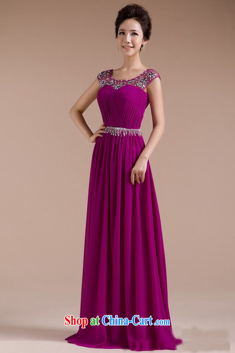 It is also optimized condolence New Classic field shoulder dress fine sense of luxury retro dress XS 7141 purple XXL pictures, price, brand platters! Elections are good character, the national distribution, so why buy now enjoy more preferential! Health