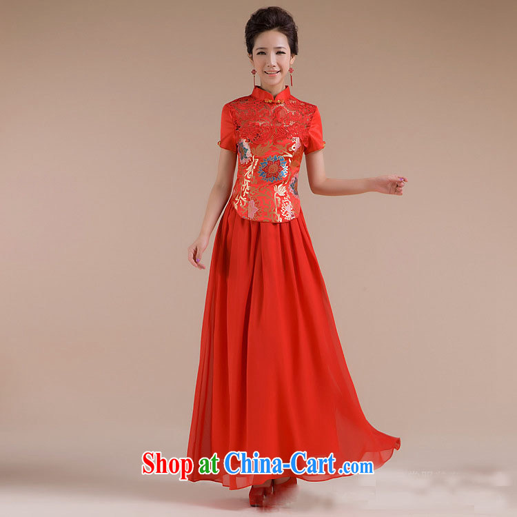 It is also optimized condolence new short and cultivating beautiful floral gauze long skirt dress XS 7109 red XXL pictures, price, brand platters! Elections are good character, the national distribution, so why buy now enjoy more preferential! Health