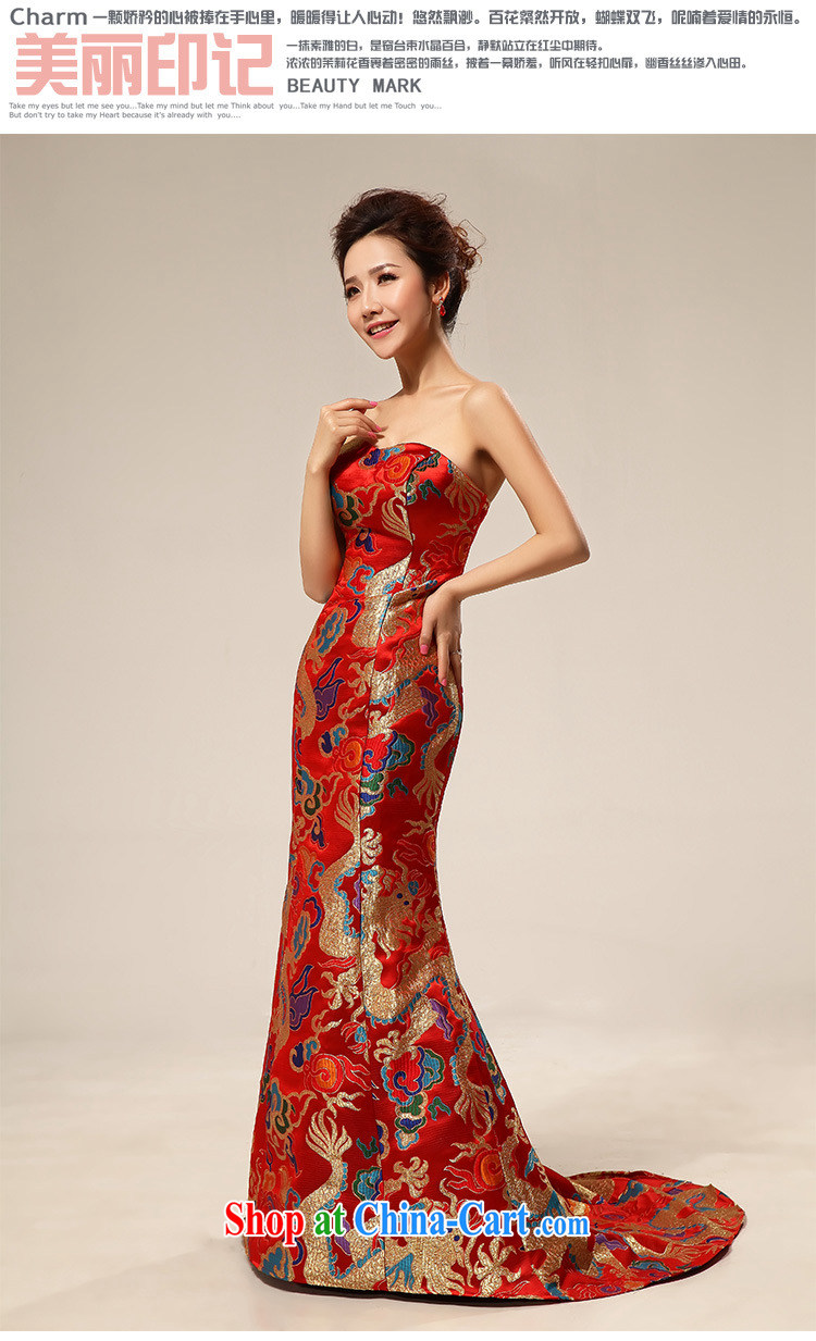 It is also optimized condolence new dragon robe dress marriages long dress XS 7107 red XXL pictures, price, brand platters! Elections are good character, the national distribution, so why buy now enjoy more preferential! Health