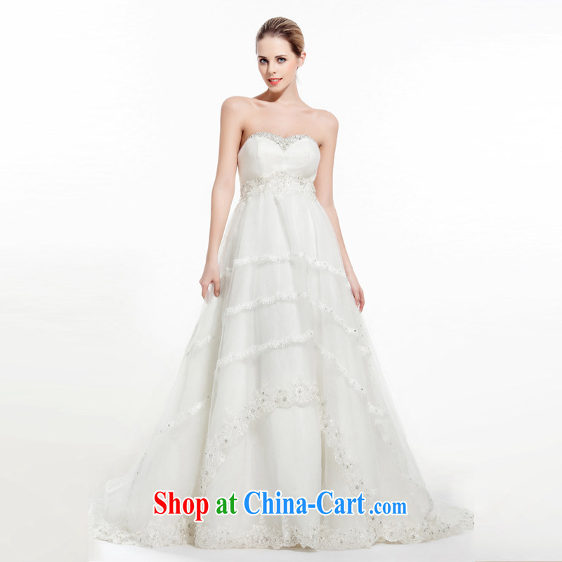 Love, Ms Audrey EU Yuet-mee, RobinIvy) wedding dresses 2015 new bare chest parquet drill cake dress with Princess the tail wedding H 34,518 white tailored, Paul love, Ms Audrey EU, and shopping on the Internet