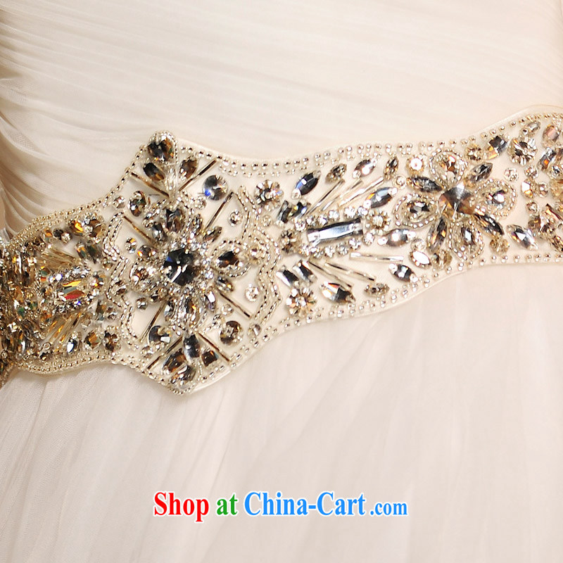 full court-fang S 12,691 strap with Korean version wiped chest theme wedding dresses 2015 new vera wang the tail-tail 50 CM 173 - M, garden, shopping on the Internet