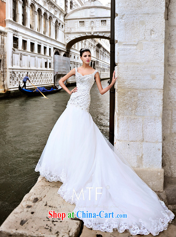 Garden 2015 Venice new wedding dresses s 21,431 shoulder-tail crowsfoot parquet drilling bridal wedding 80 CM tail 173 - M pictures, price, brand platters! Elections are good character, the national distribution, so why buy now enjoy more preferential! Health