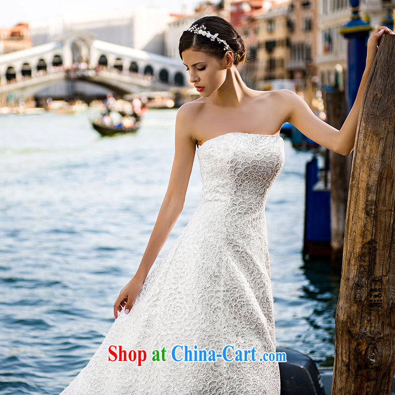2015 new Garden MTF Venice Only wipe the chest-tail sweet sexy bride wedding dresses S 21,449 tail 60 CM 173 - M, garden, and shopping on the Internet
