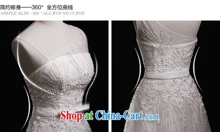 Garden 2015 new wedding dresses s 21,428 single shoulder A with parquet drill lace trailing bridal wedding tail 30 CM 173 - M pictures, price, brand platters! Elections are good character, the national distribution, so why buy now enjoy more preferential! Health