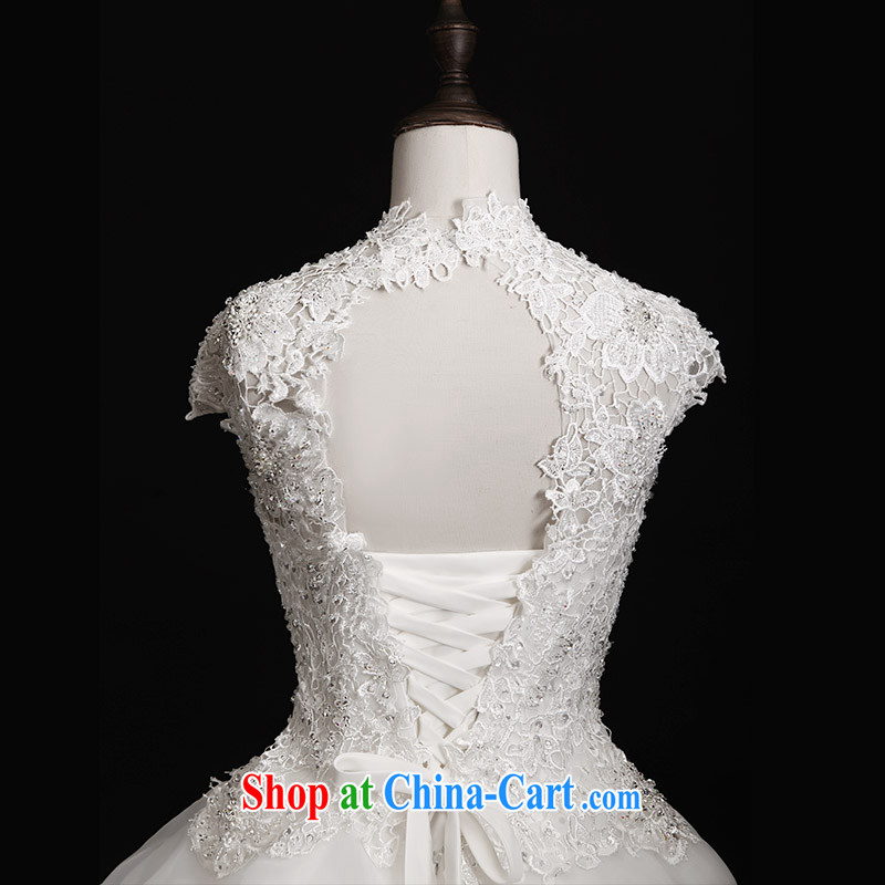 Full court, 2015 new wedding dresses to also pack shoulder strap cuff shaggy tail lace custom s 21,441 tail 60 CM 173 - M, full chamber-fang, shopping on the Internet