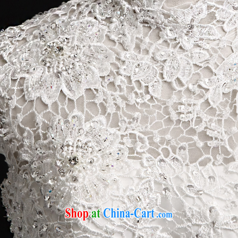 Full court, 2015 new wedding dresses to also pack shoulder strap cuff shaggy tail lace custom s 21,441 tail 60 CM 173 - M, full chamber-fang, shopping on the Internet