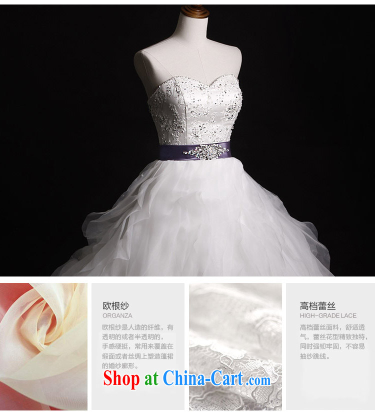 Garden 2015 new wedding dresses 660 s bare chest tail shaggy bridal wedding white winter, lace-tail 100 173 cm - M pictures, price, brand platters! Elections are good character, the national distribution, so why buy now enjoy more preferential! Health
