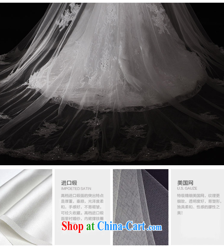 Garden 2015 new shoulder wiped his chest lace white bridal wedding S 21,430 crowsfoot tail wedding dresses-tail 100 CM 173 - M pictures, price, brand platters! Elections are good character, the national distribution, so why buy now enjoy more preferential! Health