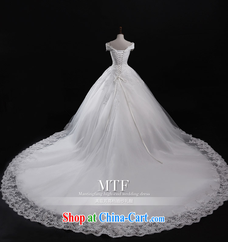 Garden 2015 new bridal wedding dresses s 21,439 word V shoulder collar shoulder strap shaggy tail wedding tail 100 173 cm - M pictures, price, brand platters! Elections are good character, the national distribution, so why buy now enjoy more preferential! Health