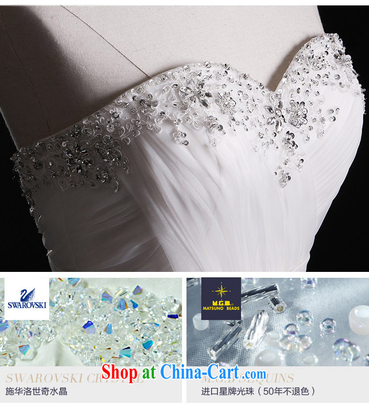 Full court, 2015 new brides white wedding dresses S 1305 Mary Magdalene A chest with simple conventions, lace wedding white with paragraph 173 - M pictures, price, brand platters! Elections are good character, the national distribution, so why buy now enjoy more preferential! Health