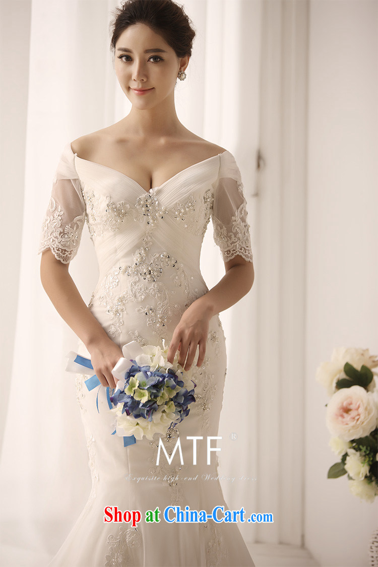 Garden 2015 new wedding dresses sexy V cuff tie a shoulder at Merlion with tail wedding s 1397 tail 50 CM 173 - XL pictures, price, brand platters! Elections are good character, the national distribution, so why buy now enjoy more preferential! Health