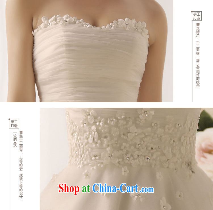 Garden 2015 new crowsfoot wedding dresses bare chest slightly shaggy tail Princess sweet wedding S 1392 tail 50CM tailor pictures, price, brand platters! Elections are good character, the national distribution, so why buy now enjoy more preferential! Health