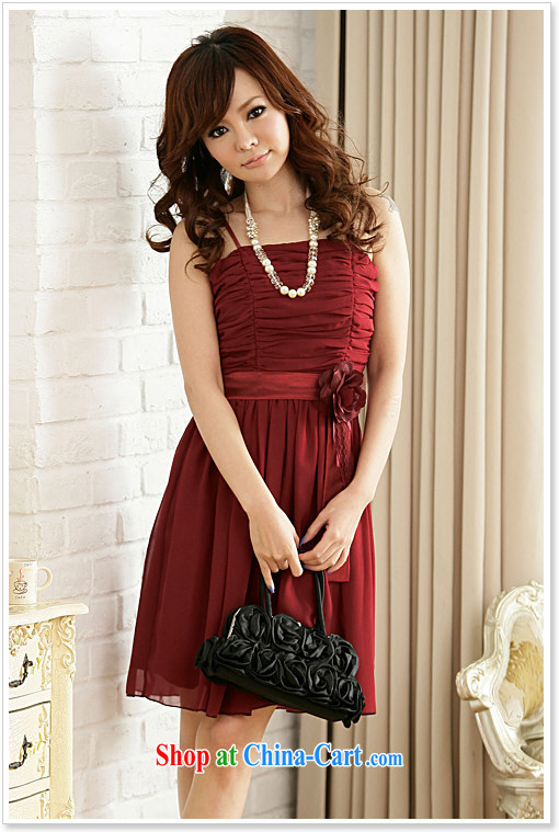 Sweet Dreams mini wavy edge double Web yarn strap dress dresses scarlet are code pictures, price, brand platters! Elections are good character, the national distribution, so why buy now enjoy more preferential! Health