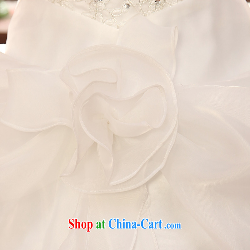 Baby bridal wedding dresses 2014 new sweet retro tied with a bare chest wedding dresses Korean version with Princess bride sweet European root yarn multi-tier wedding white XXL, my dear Bride (BABY BPIDEB), online shopping
