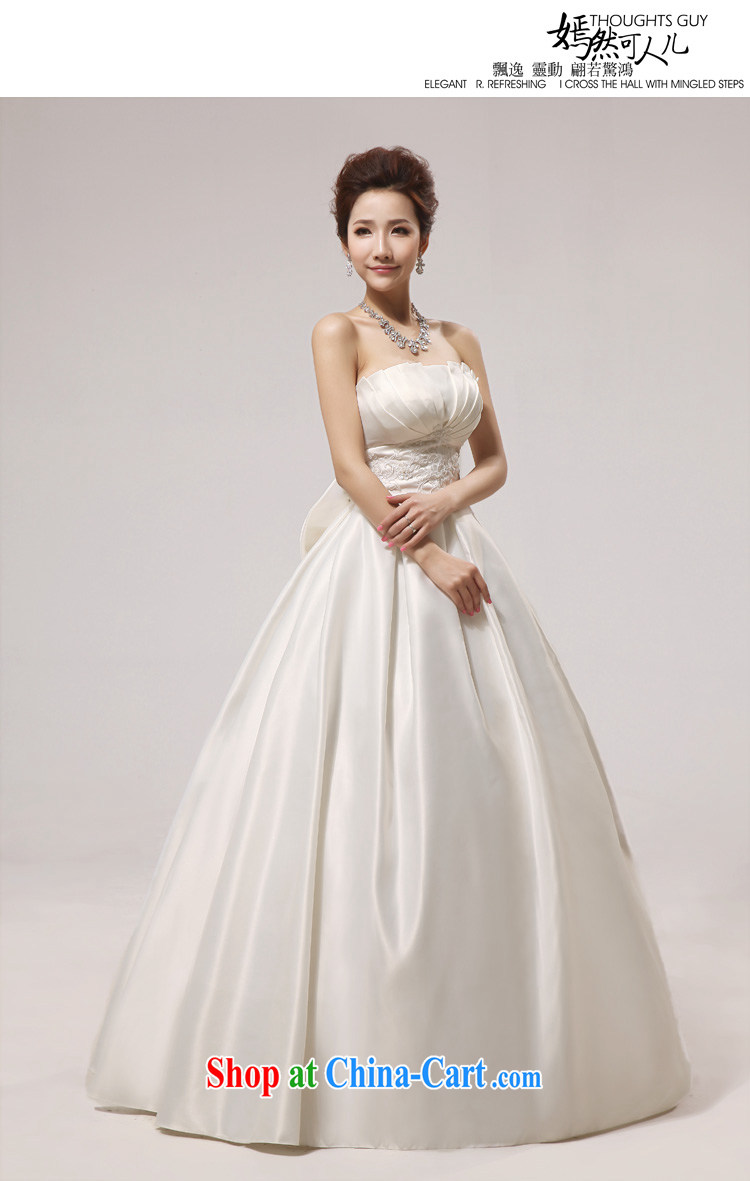 Optimize video new Korean bridal wiped his chest, wedding dress shell graphics thin wedding dresses XS 8051 white XXL pictures, price, brand platters! Elections are good character, the national distribution, so why buy now enjoy more preferential! Health