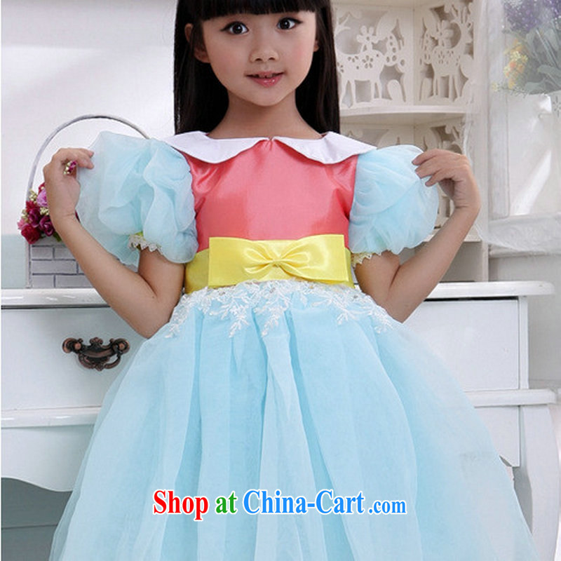 Optimize Philip Wong Yu-hong new shaggy flower dress dresses children serving performances XS 8043 candy color 4, optimize, and shopping on the Internet