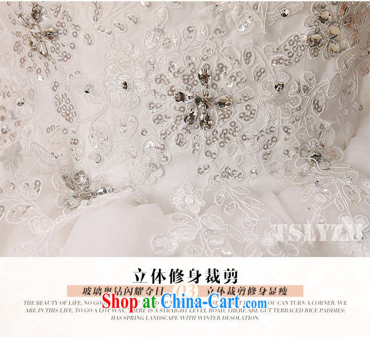 Before Tslyzm short long after their wedding, a bride single shoulder small-tail commercial and 2015 spring and summer new spring Korean, Japan, and South Korea wedding dress L pictures, price, brand platters! Elections are good character, the national distribution, so why buy now enjoy more preferential! Health