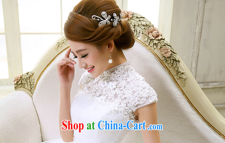 The angels, according to wedding dresses new, 20,151 field shoulder lace Princess bridal straps with pregnant women with cuff shoulder package wedding short sleeve retro wedding dresses L pictures, price, brand platters! Elections are good character, the national distribution, so why buy now enjoy more preferential! Health
