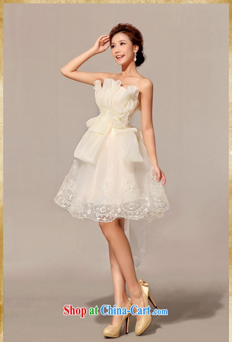 Optimize Hung-new Korean-style short erase chest bridesmaid dress uniform toast XS 8040 champagne color XXL pictures, price, brand platters! Elections are good character, the national distribution, so why buy now enjoy more preferential! Health