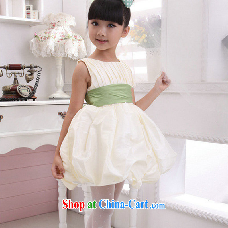 Optimize Hung-children wedding dresses show service shaggy flower dresses XS 8049 light champagne color 10 code, optimize, and shopping on the Internet