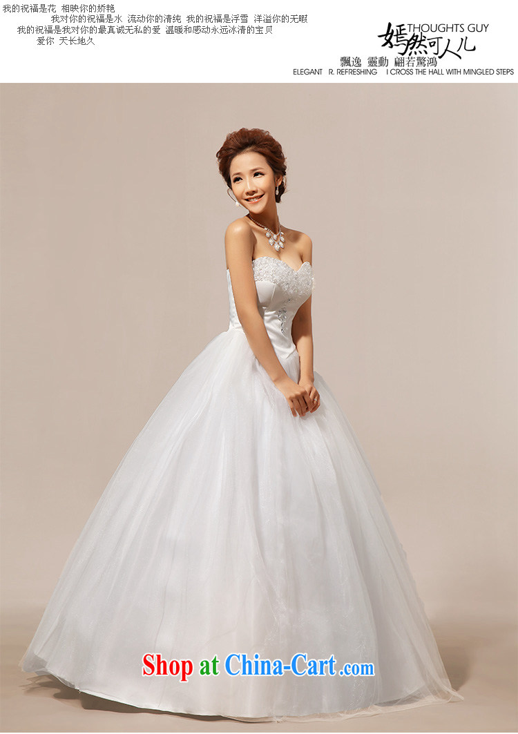 Optimize Hong new erase chest Korean lace crystal inserts drill shaggy wedding dresses XS 8060 m White XXL pictures, price, brand platters! Elections are good character, the national distribution, so why buy now enjoy more preferential! Health